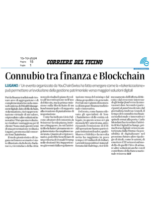 Corriere del Ticino - Ottobre 2024