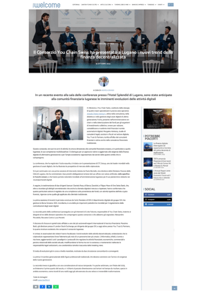 Ticino Welcome - Ottobre 2024